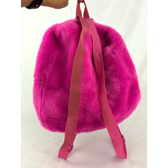 VTG Cheshire Cat Backpack Plush Alice In Wonderland Purse Small Bag Disney Store - Picture 2 of 16